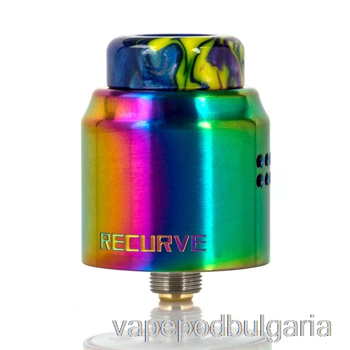 Vape Bulgaria Wotofo X Mike Vapes Recurve Dual 24mm Rda Rainbow